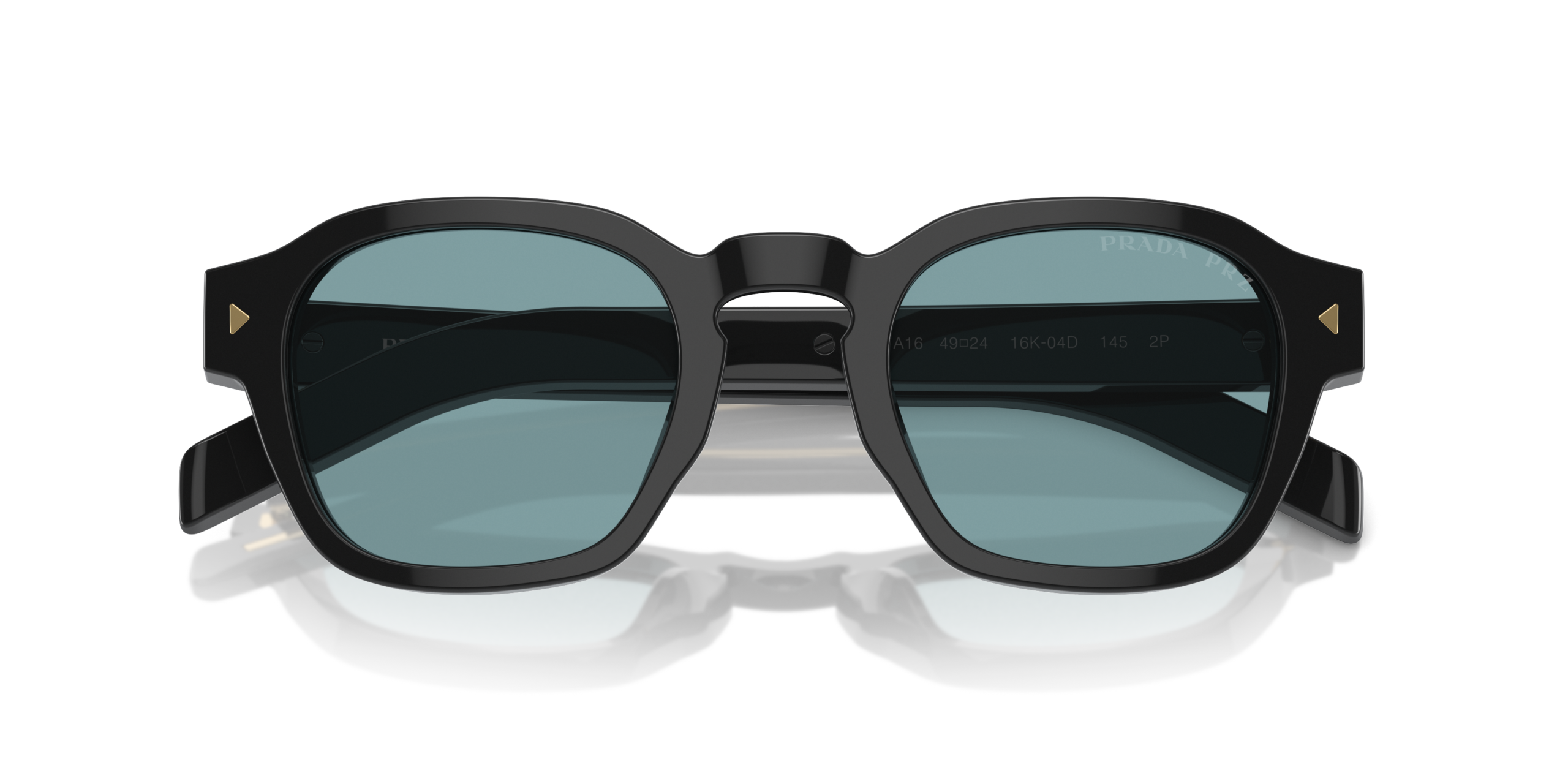 Prada 0PR A16S-16K04D - Zwart met goud - Afbeelding 2
