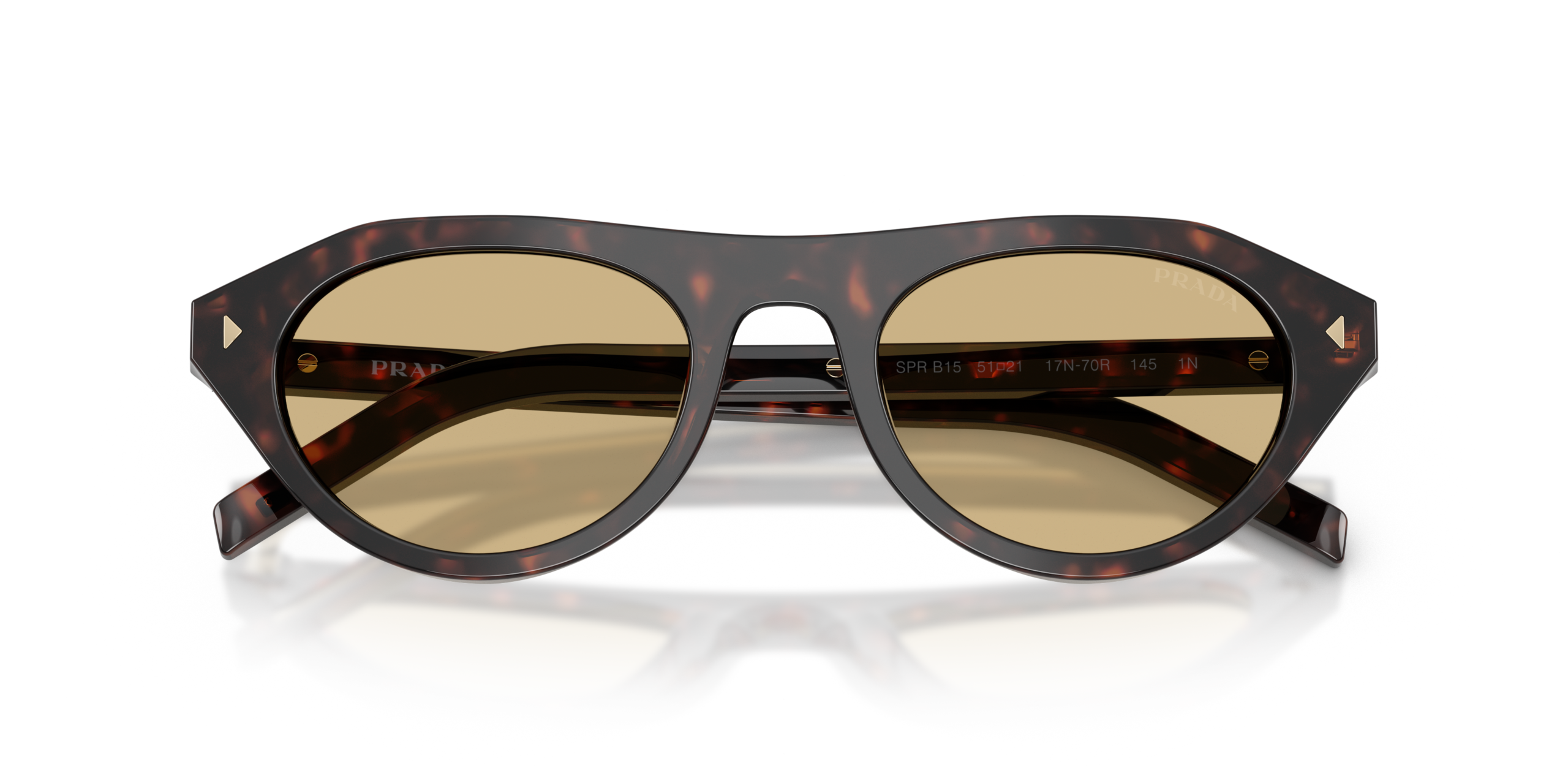 Prada 0PR B15S-17N70R - Bruin / Tortoise - Afbeelding 2