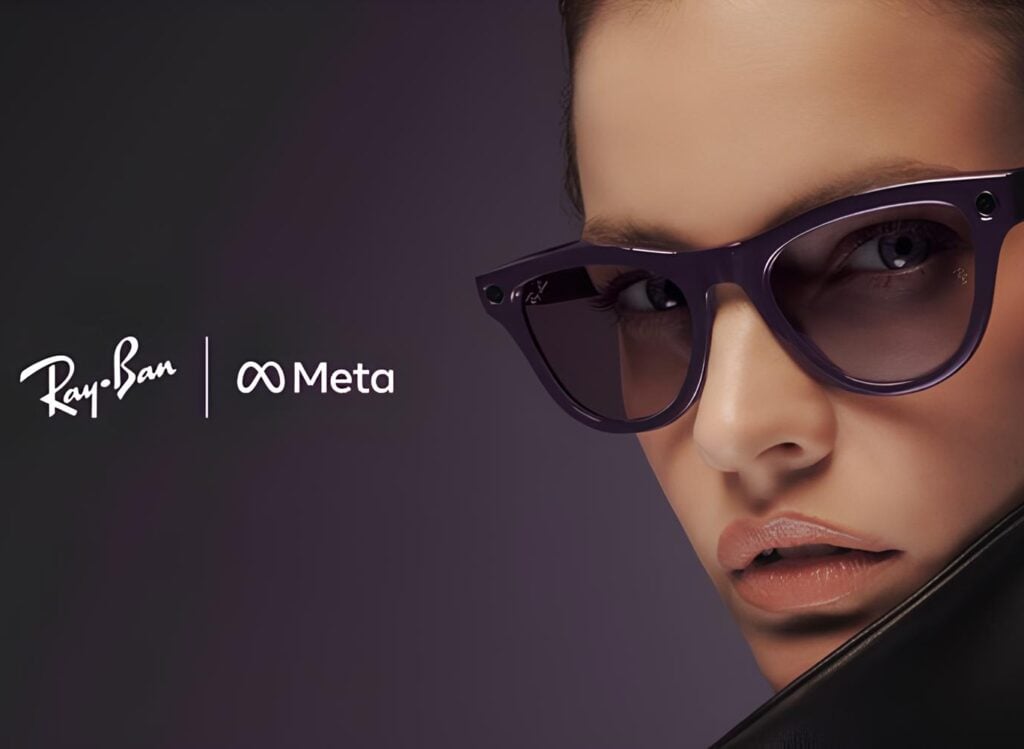 Ray-Ban Meta banner homepage
