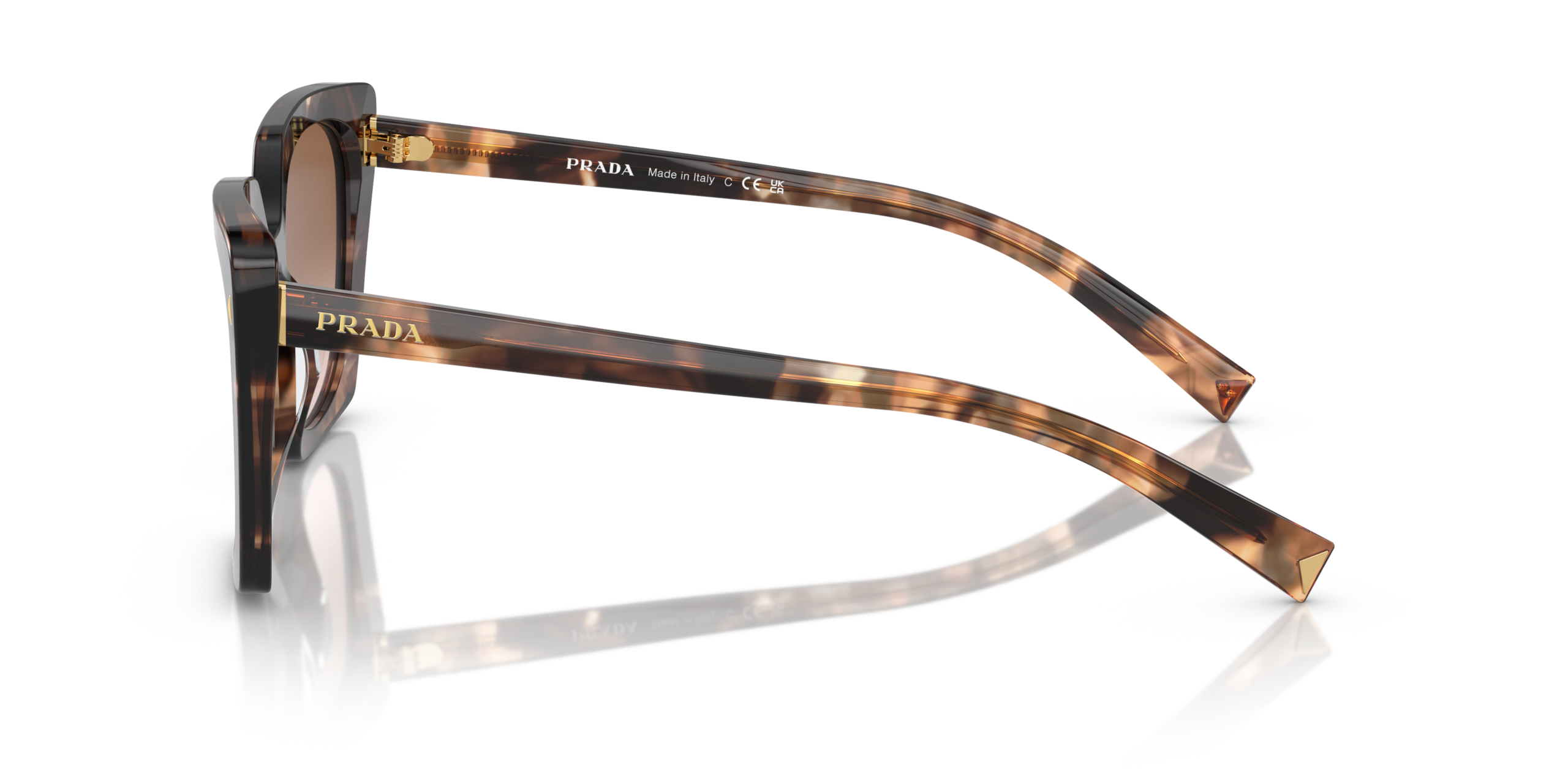 Prada 0PR 23ZS-07R0A6 - Karamel / Tortoise - Afbeelding 4