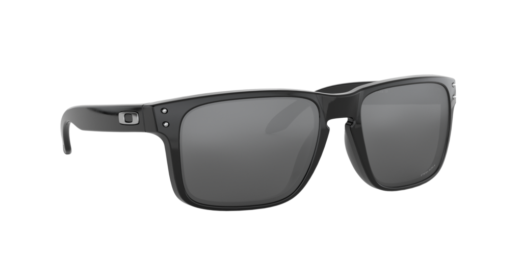 Oakley Holbrook OO9102-E1 Glanzend Zwart op sterkte
