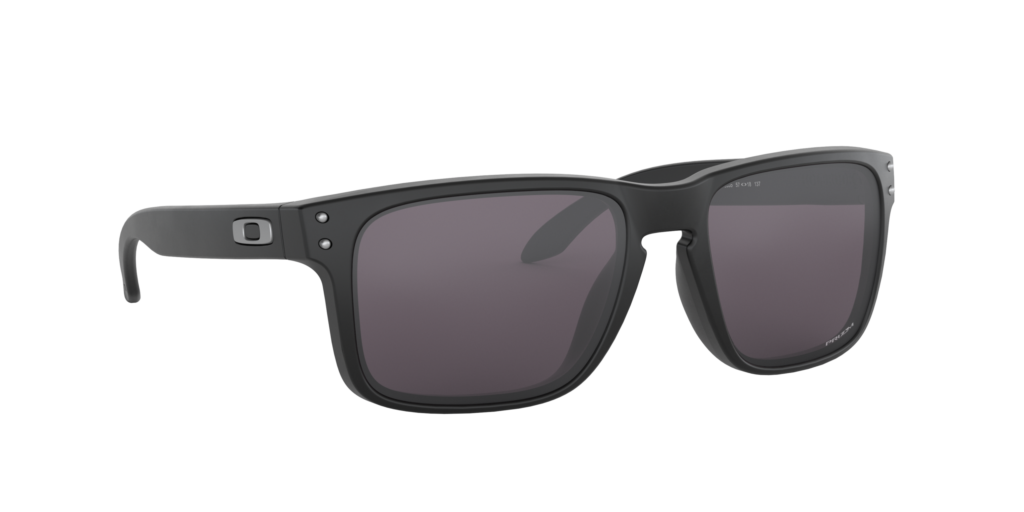Oakley Holbrook OO9102-E8 Matzwart op sterkte