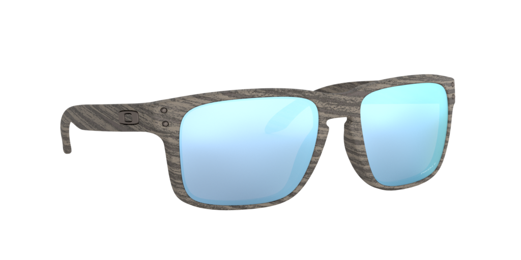 Oakley Holbrook OO9102-J9 Woodgrain op sterkte