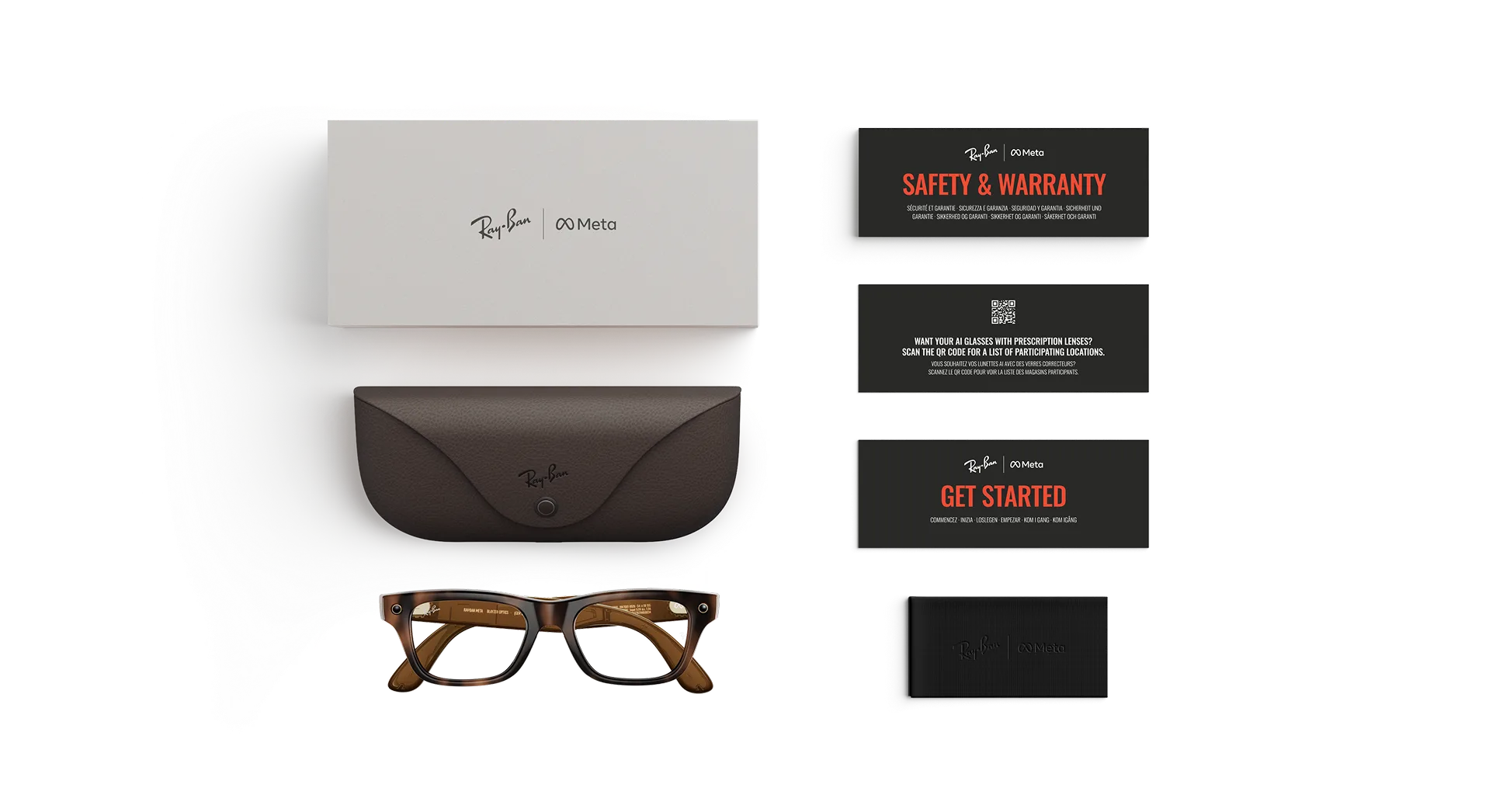 Ray-Ban | Meta Blayzer Optics 0RW7001-8528 - Havana - Afbeelding 4