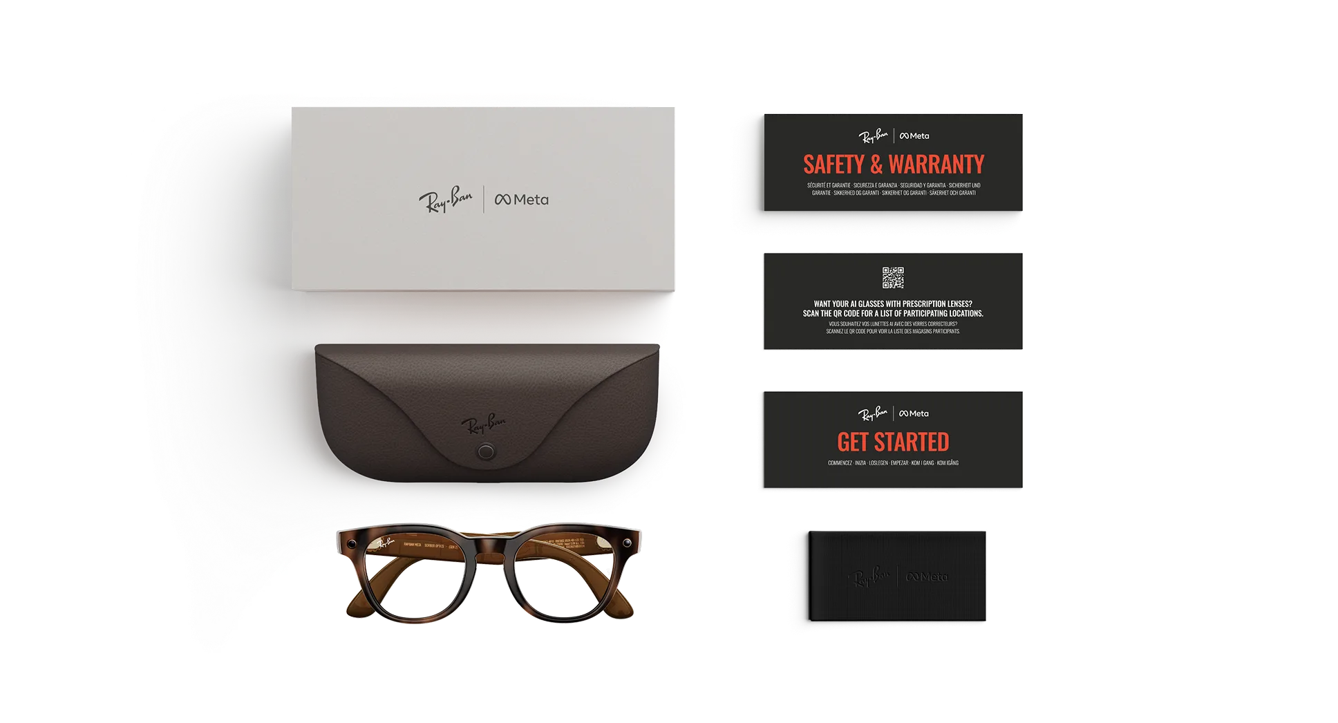 Ray-Ban | Meta Scriber Optics 0RW7002-8528 - Havana - Afbeelding 4