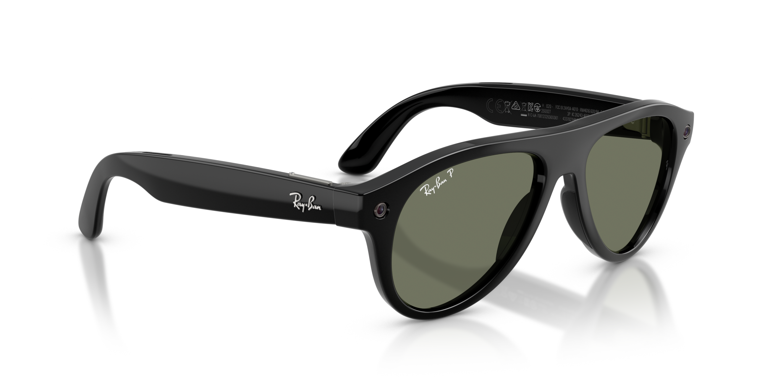 Ray-Ban | Meta Aviator (Gen 3) 0RW4016-601/1M - Zwart - Afbeelding 7