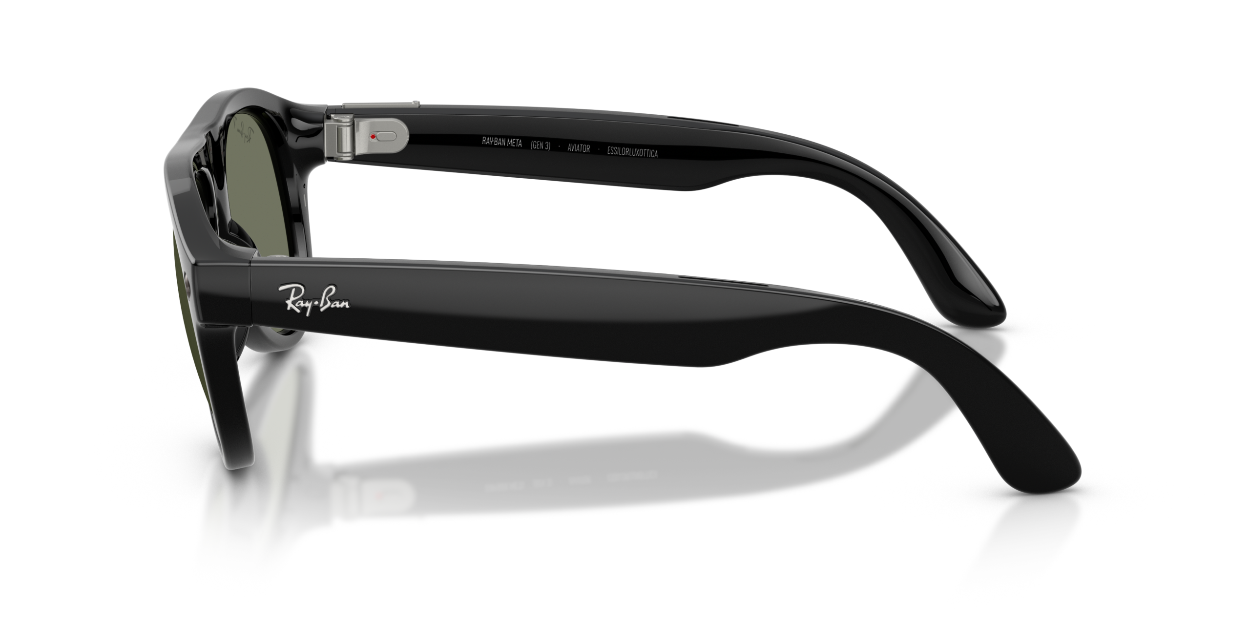 Ray-Ban | Meta Aviator (Gen 3) 0RW4016-601/1M - Zwart - Afbeelding 4