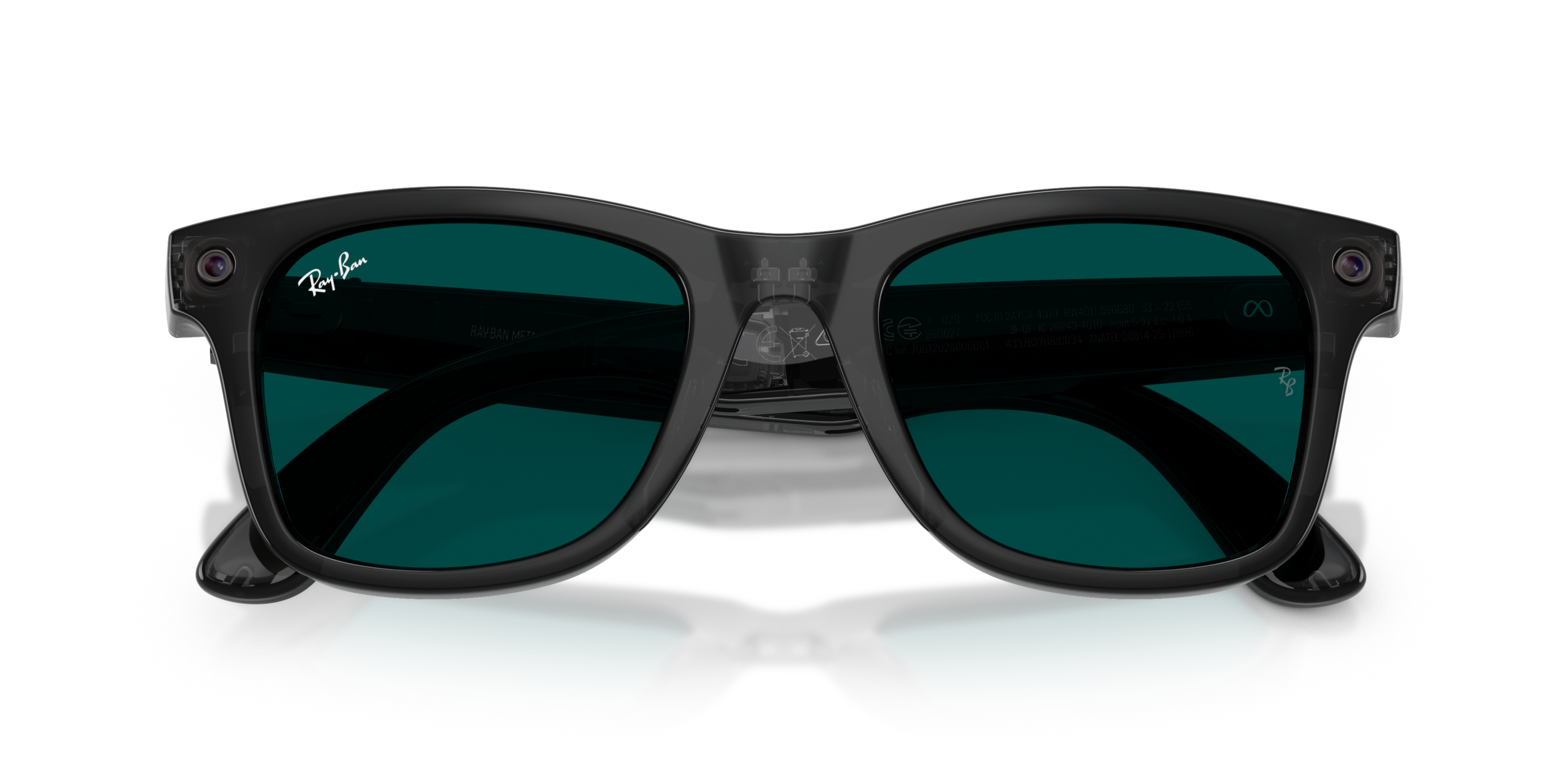 Ray-Ban | Meta Wayfarer (Gen 3) 0RW4011-690680 - Transparant Zwart - Afbeelding 3