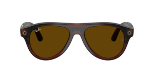 Ray-Ban | Meta Aviator (Gen 3) 0RW4016-6912JD - Transparant Bruin / Groen