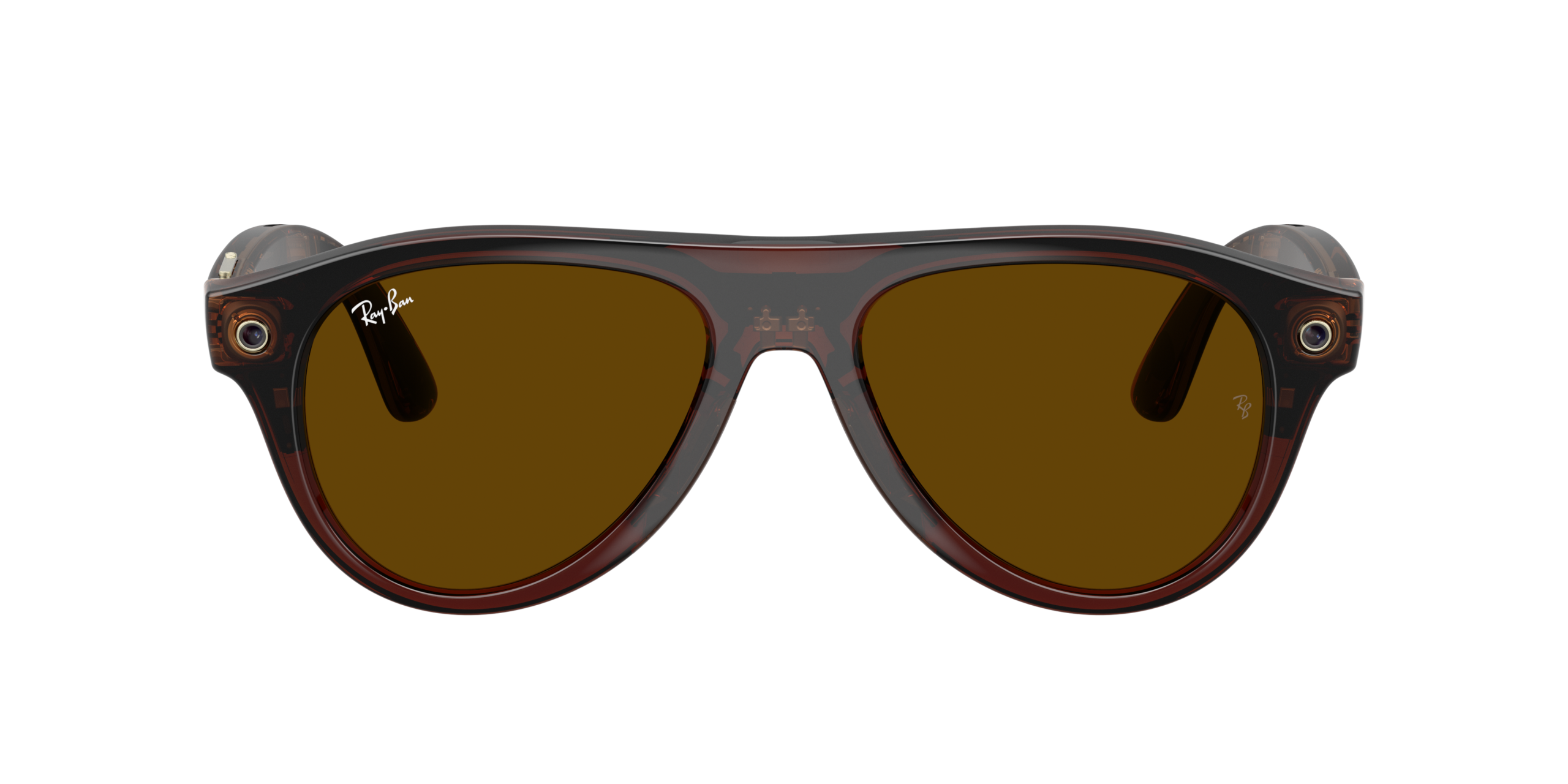 Ray-Ban | Meta Aviator (Gen 3) 0RW4016-6912JD - Transparant Bruin / Groen