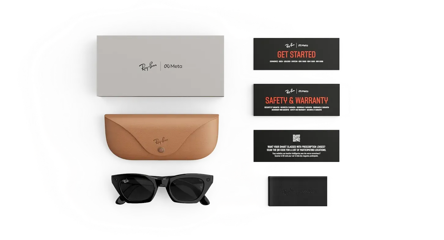 Ray-Ban | Meta Zena (Gen 3) 0RW4015-69161Z - Roze - Afbeelding 5